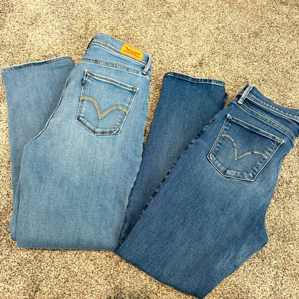 Pair of Perfectly Slimming 512 Levi’s. Size 8